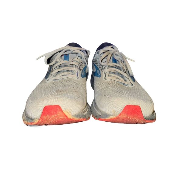 Brooks Ghost 14 Sneakers Men\'s 12.5 D Gray Blue Red Mesh Running Shoes main image 10